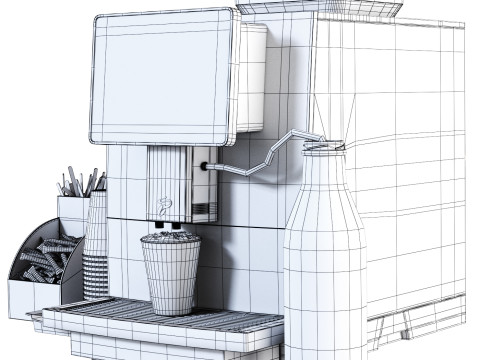 Tchibo Office Coffee Machine 3Dモデル