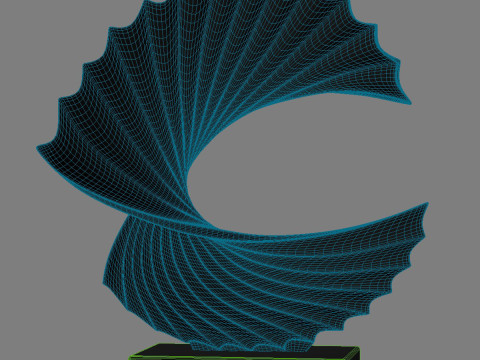 Abstract decor Tauzveok Modello 3D