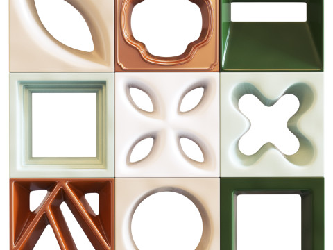 Ceramic 3D Blocks COBOGO 3D Model