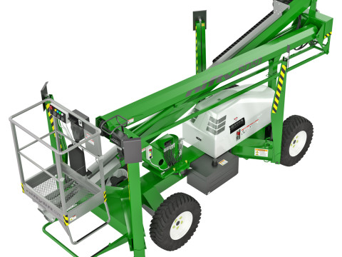 Self-propelled lifting platform Niftylift SD50 4x4 3D Model