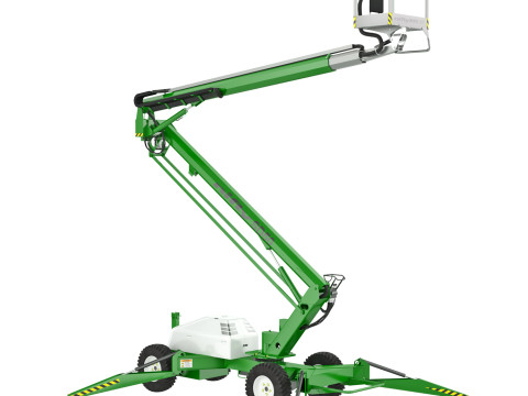 Self-propelled lifting platform Niftylift SD50 4x4 3D Model