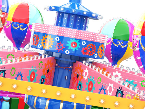SambaBaloon Carousel Modèle 3D
