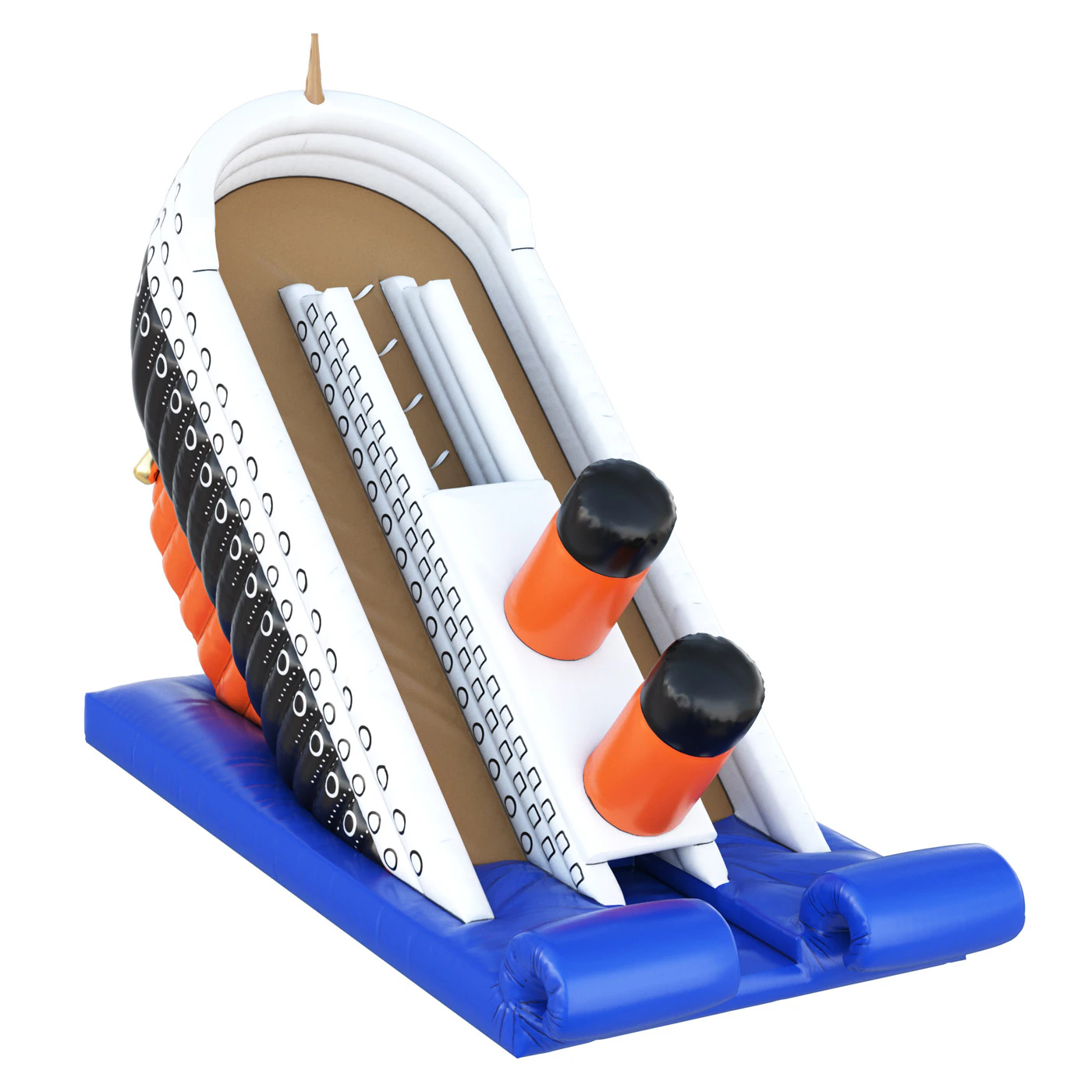 Inflatable slide Titanic 3D Model .c4d .max .obj .3ds .fbx .stl .blend 