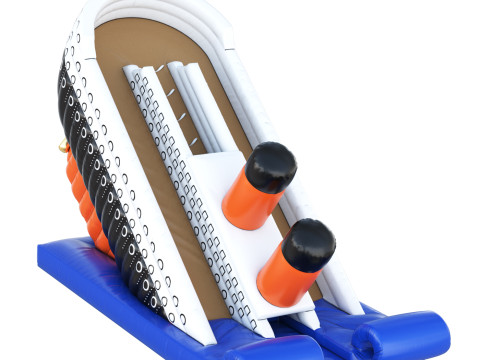 Inflatable slide Titanic Modelo 3D