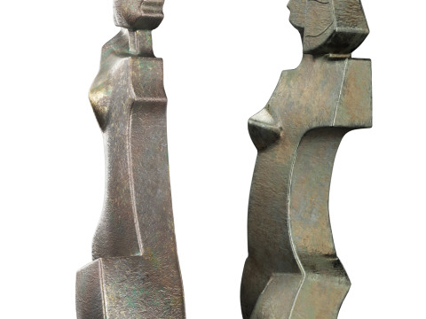 Abstract sculptures by Alied Nyp-Holman 3D 模型