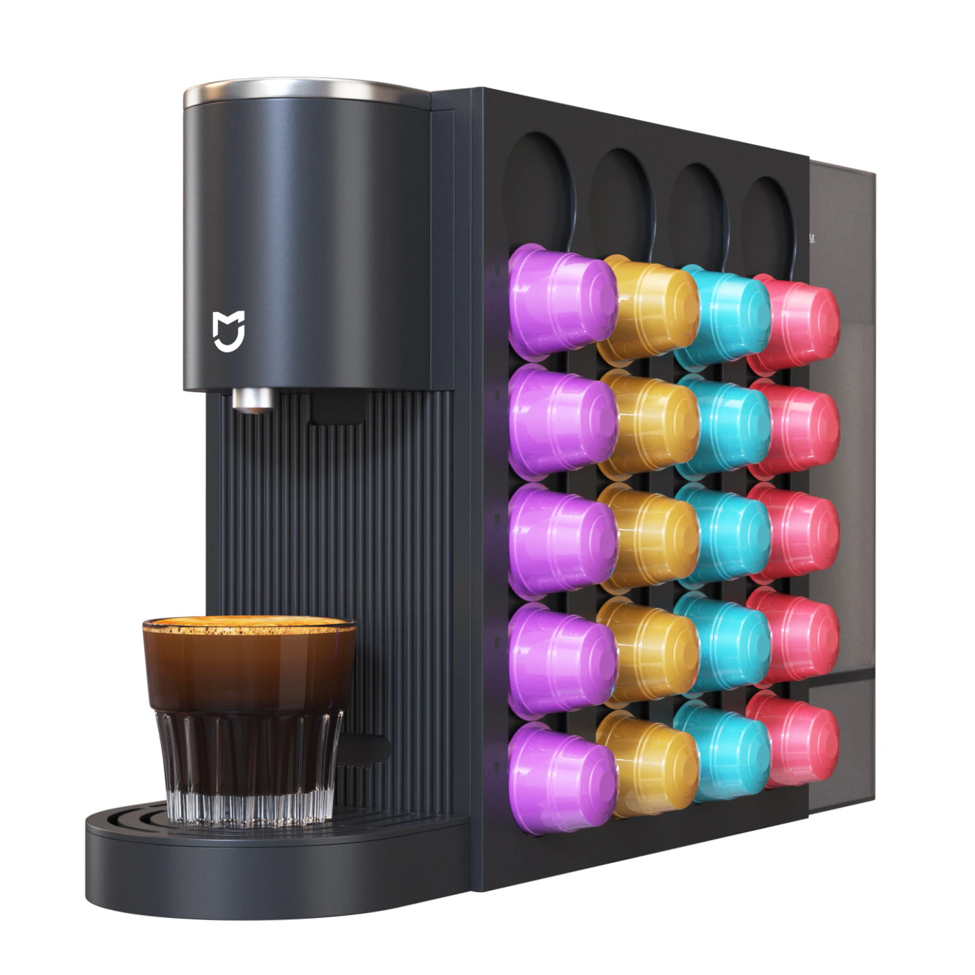 Xiaomi Mijia Capsule Coffee Maker 3D Model .c4d .max .obj .3ds .fbx .stl .blend 