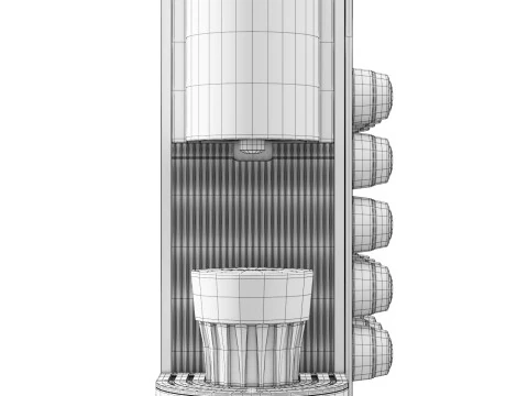 Xiaomi Mijia Capsule Coffee Maker 3D Model