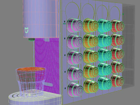 Xiaomi Mijia Capsule Coffee Maker 3D Model