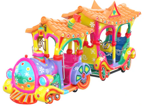 Attraction Childrens train 3D Model