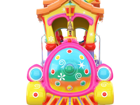 Attraction Childrens train 3D 模型