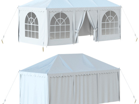 Tent for event Modelo 3D