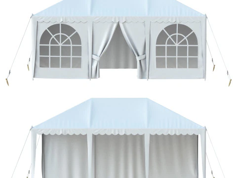 Tent for event 3D Model