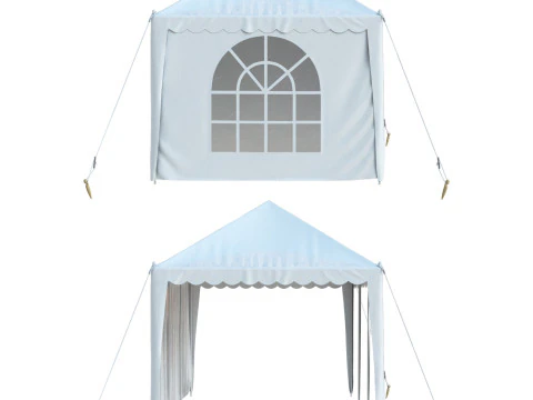 Tent for event 3D Model