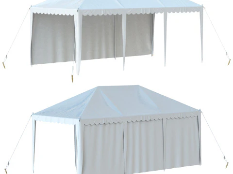 Tent for event 3D Model