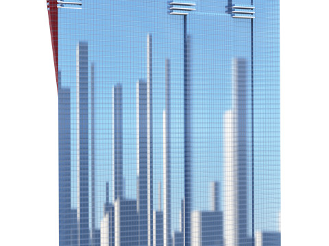 Hilton Grand Vacations Las Vegas Hotel Modello 3D