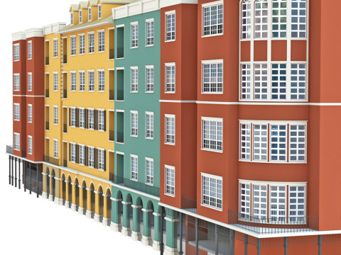 Residential complex Modelo 3D