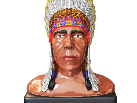Bust of an Indian 3D Модель