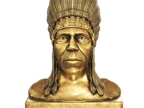 Bust of an Indian Modèle 3D