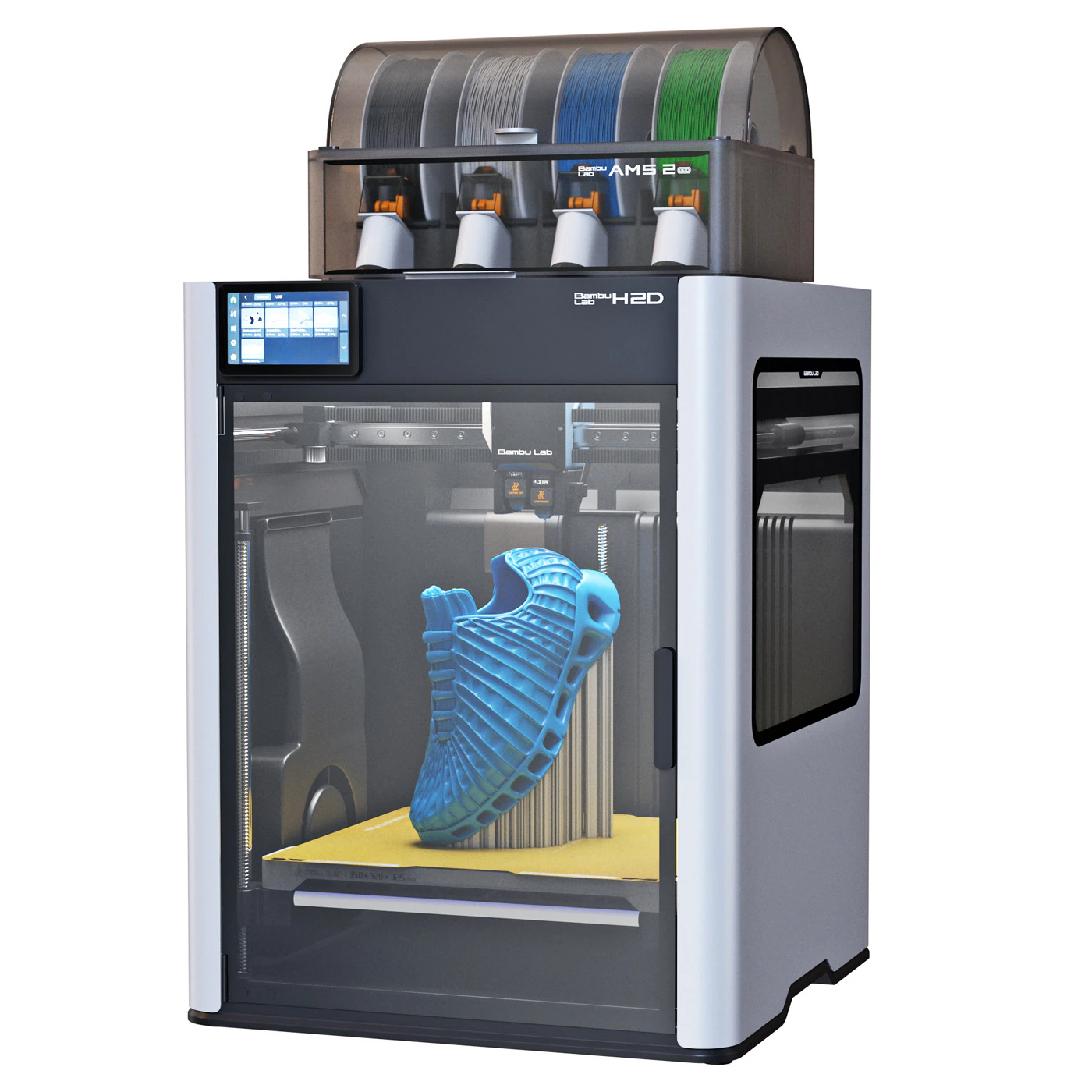 3D printer Bambu Lab H2D 3D Model .c4d .max .obj .3ds .fbx .stl .blend 