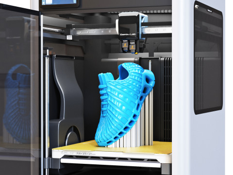 3D printer Bambu Lab H2D 3D Модель