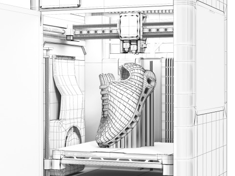3D printer Bambu Lab H2D 3D Модель