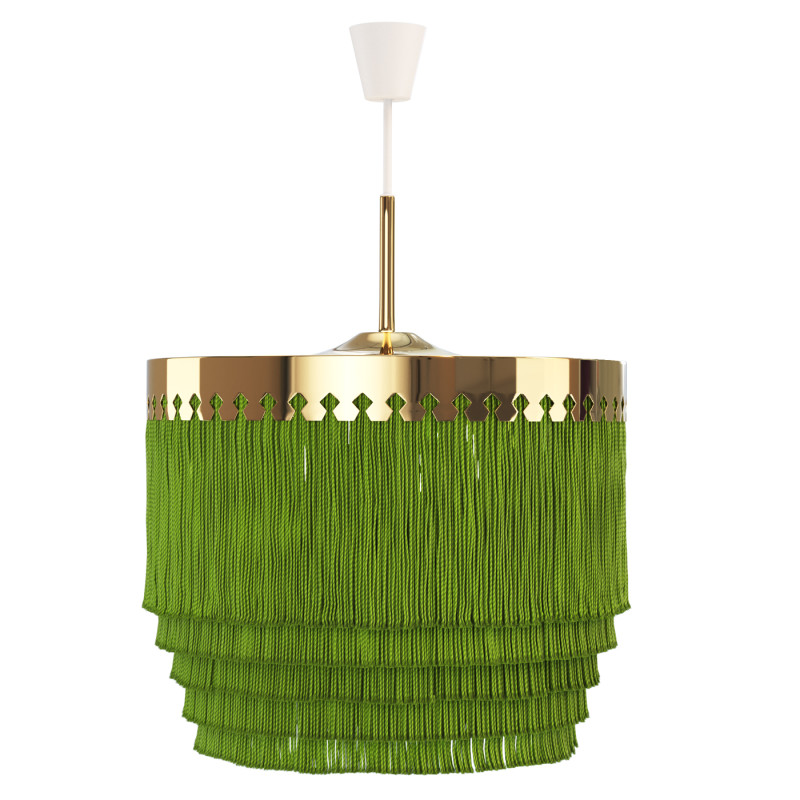 Lámpara de araña con flecos Hans-Agne Jakobsson Modelo 3D .c4d .max .obj .3ds .fbx .stl .blend