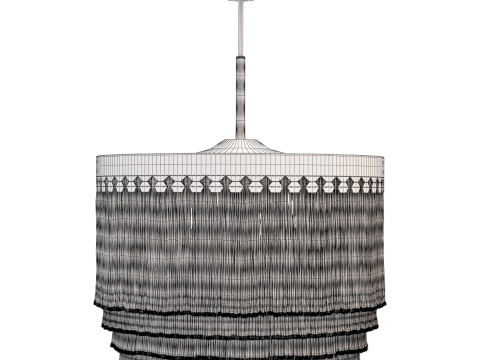 Lustre de Franja Hans-Agne Jakobsson Modelo 3D