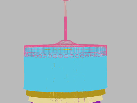 Fransenleuchter Hans-Agne Jakobsson 3D Modell