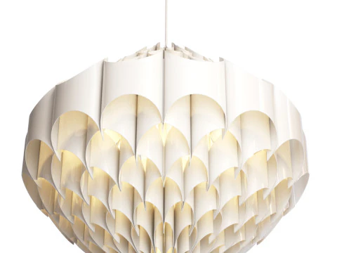 Rhytmic pendant lamp 3D Model