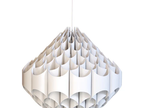Rhytmic pendant lamp 3D Model