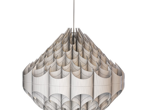 Ritmische hanglamp 3D Model