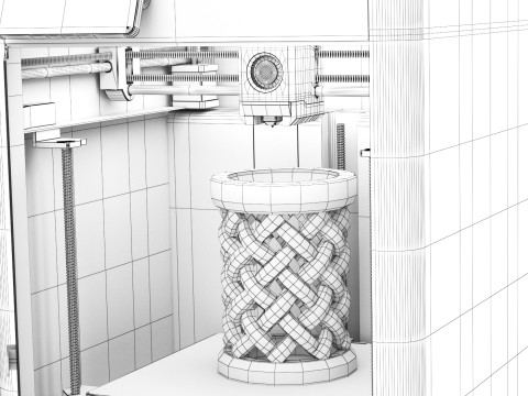 Bambu Lab P2S 3D yazıcı 3D Model