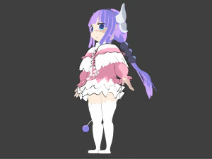 Kanna Kamui Modelo 3D