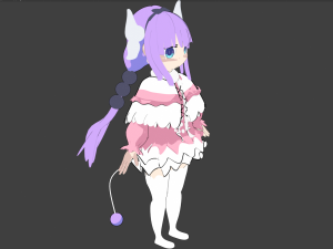Kanna Kamui Modello 3D