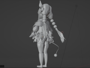 Kanna Kamui Modello 3D