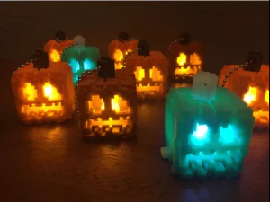 Minecraft pumpkin lantern for 3d printing 3D Print Model