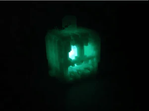Minecraft pumpkin lantern for 3d printing 3D Print Model