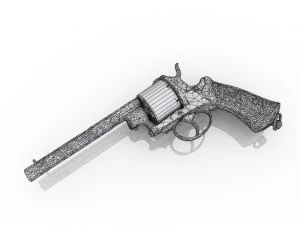 결투용 권총 3D 모델