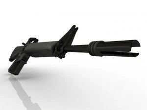 M-16 GUN FREE MODEL 3D Model