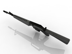 M-16 GUN FREE MODEL 3D Модель