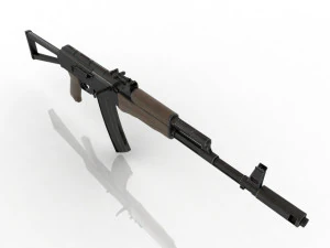 Kalashnikov assault rifle 3D 3D Model