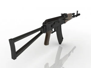 Kalashnikov assault rifle 3D 3D Model
