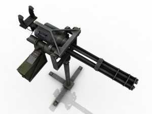 Machine Gun THE BEST 3D MODEL IN THE WORLD Model 3D