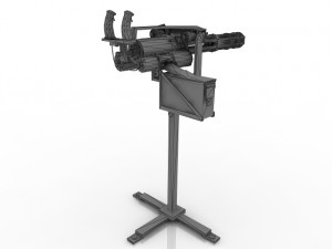 Machine Gun THE BEST 3D MODEL IN THE WORLD Model 3D