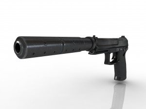 Pistol MK23 3D Model
