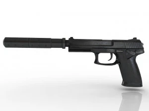 Pistol MK23 3D Model