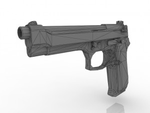 Beretta GOOD MODEL 100 3Dモデル
