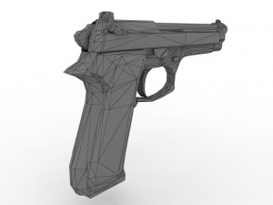 Beretta GOOD MODEL 100 3Dモデル