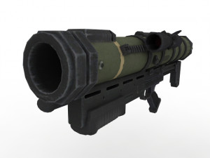 Rocket-propelled grenade 3D मॉडल