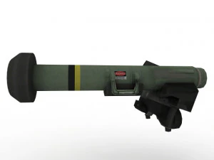 Portable Anti-Aircraft Missile System 3D Model